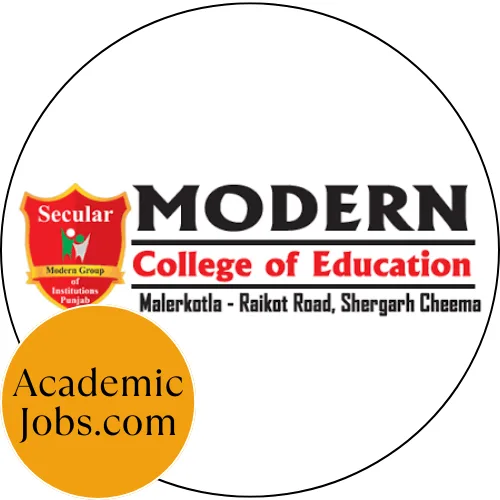 Modern College of Education for Girls, Shergarh Cheema (Malerkotla) Logo